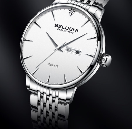 Ceas elegant pentru barbati din otel inoxidabil