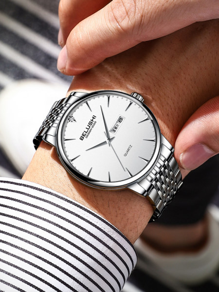 Ceas elegant pentru barbati din otel inoxidabil