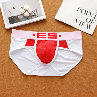 Lenjerie de corp pentru bărbați de marcă, boxer, la modă, sexy, cu talie joasă, confortabilă, respirabilă, din nailon, cu ochiuri mici, dropshipping