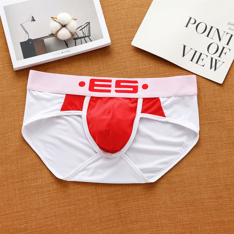 Lenjerie de corp pentru bărbați de marcă, boxer, la modă, sexy, cu talie joasă, confortabilă, respirabilă, din nailon, cu ochiuri mici, dropshipping