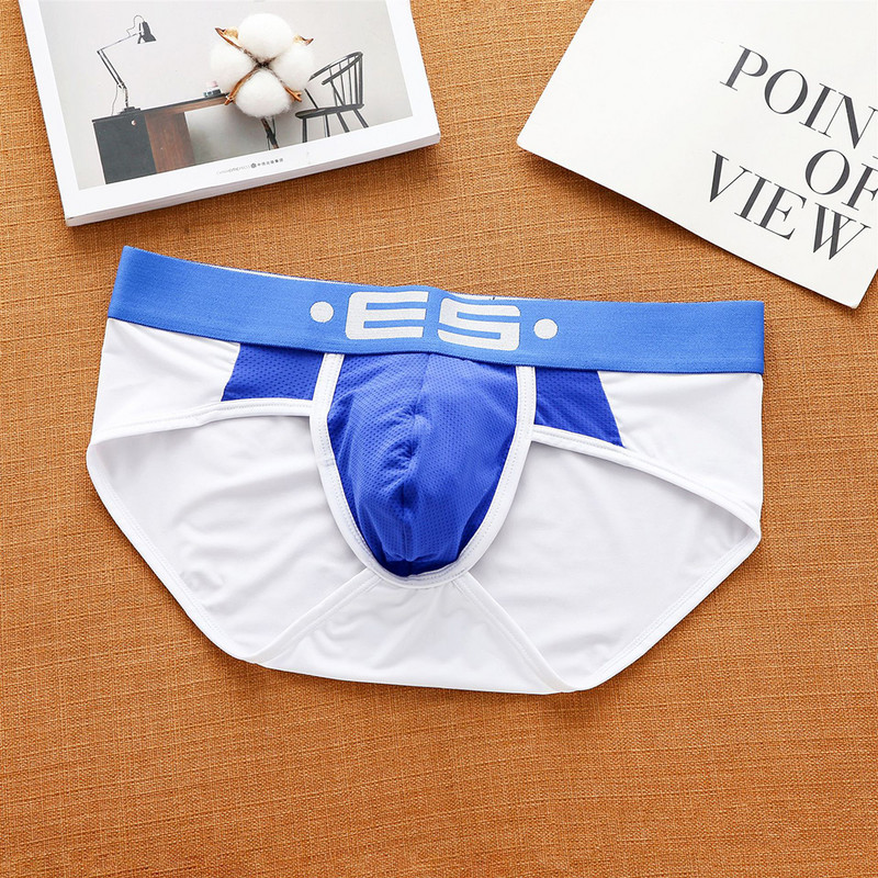 Lenjerie de corp pentru bărbați de marcă, boxer, la modă, sexy, cu talie joasă, confortabilă, respirabilă, din nailon, cu ochiuri mici, dropshipping