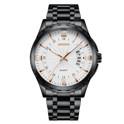 Mechanikus férfi karóra rozsdamentes acél szíjjal