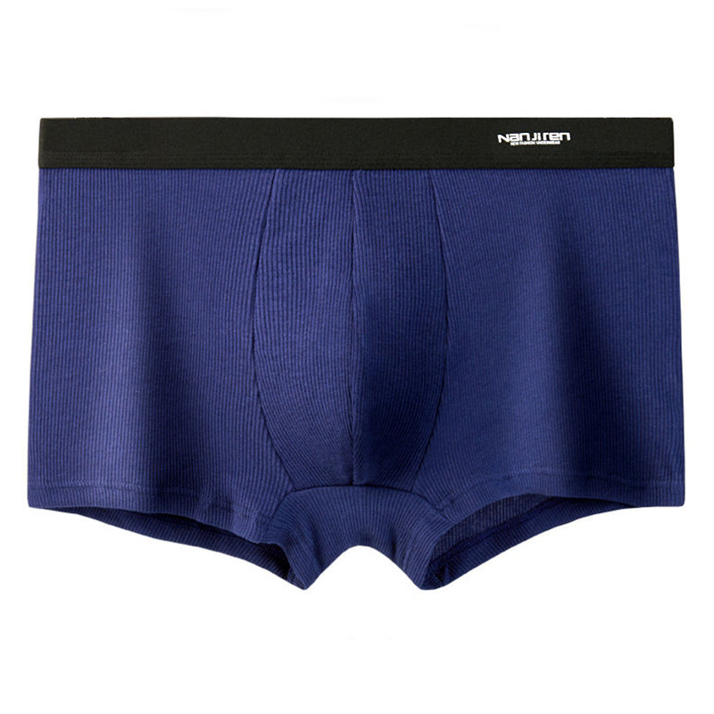 4 komada muških kratkih hlača Seksi bokserice Pamučno donje rublje Muške prozračne gaćice Jednobojne bokserice Brand gaće