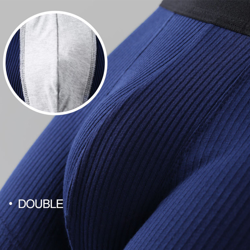 4 komada muških kratkih hlača Seksi bokserice Pamučno donje rublje Muške prozračne gaćice Jednobojne bokserice Brand gaće