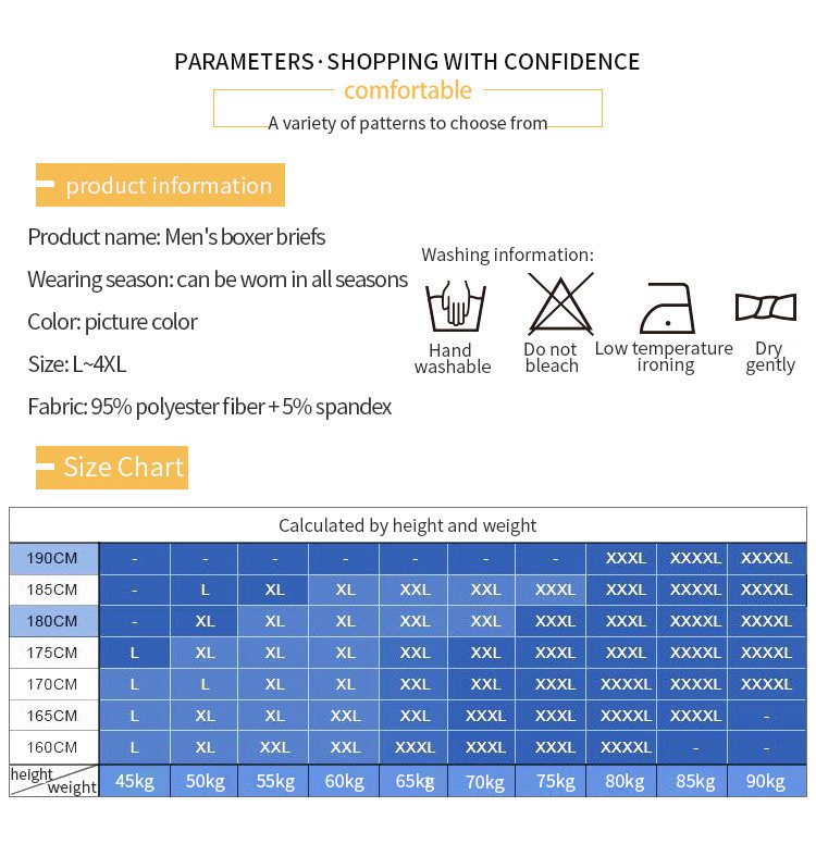 4 buc/lot chiloți bărbați din bumbac Lenjerie de corp pentru bărbați Boxeri respirabili pentru bărbați Chiloți solizi Pantaloni scurti confortabili Lenjerie sexy L-4XL