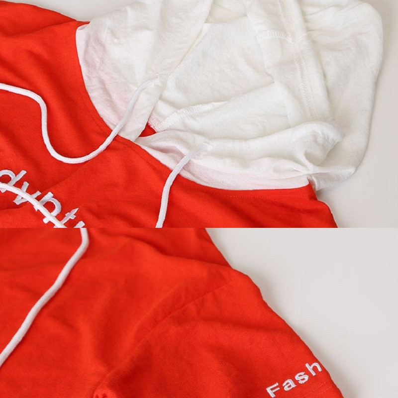 2021 100% pamut kapucnis nyakú póló női nyári rövid ujjú póló női póló bő koreai stílusú női ingek