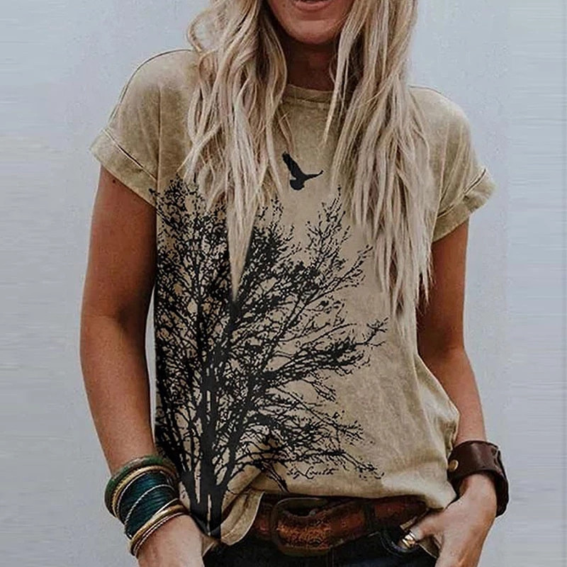 Tricou de vară pentru femei, vintage, Ziua Îndrăgostiților, tricouri cu mânecă scurtă cu imprimeu de inimă