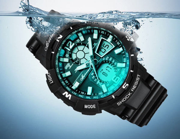 Ceas sport pentru bărbați, rezistent la apă