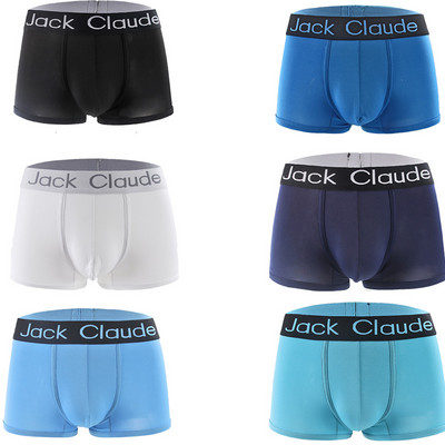 6PCS /lot Jack Claude Muško donje rublje Muške boksačice Muške gaćice za muškarce Prozračne Cuecas Boxer Homme Seksi muške boksačice