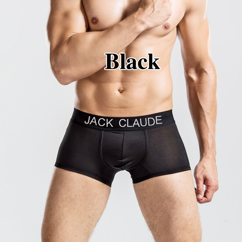 6PCS /lot Jack Claude Muško donje rublje Muške boksačice Muške gaćice za muškarce Prozračne Cuecas Boxer Homme Seksi muške boksačice