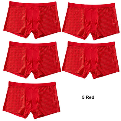 Lenjerie de corp sexy, respirabilă din plasă, Boxer bărbați, lenjerie de corp gay, Boxer pentru bărbați, pantaloni scurți, boxer pentru hombre, chiloți pentru bărbați, 5 buc/lot