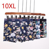 10XL 9XL 8XL 7XL 6XL 5BUC/lot Lenjerie de corp pentru bărbați de dimensiuni mari Chiloți boxer pentru bărbați Pantaloni scurți Chiloți din bumbac pentru bărbați Boxeri pentru bărbați respirabili