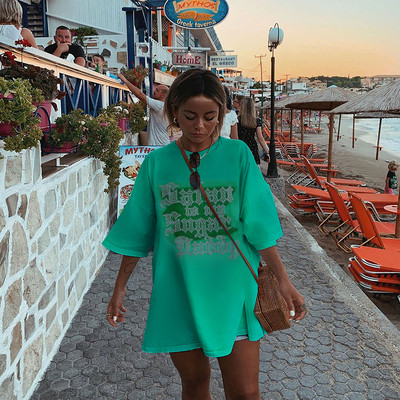 2022 új női pólók Pamut alkalmi pólók Nyári rövid ujjú női póló Női ruházat Ashgaily