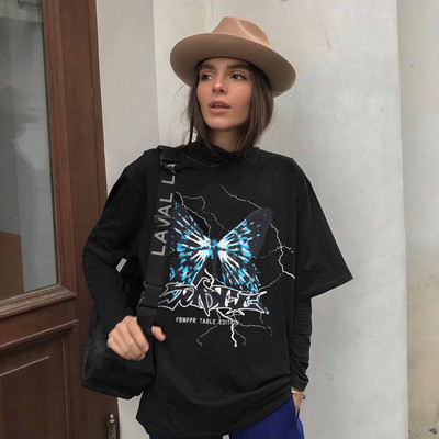 2022 új női pólók Pamut alkalmi pólók Nyári rövid ujjú női póló Női ruházat Ashgaily