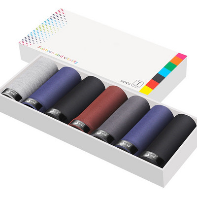 Boxeri pentru bărbați, 6XL, pentru bărbați, lenjerie de corp, marca modal, de modă, chiloți moale Cueca