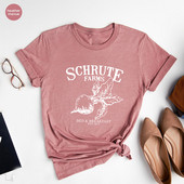 Schrute Farms Majica Schrute Farms Bed and Breakfast T-shirt Funny Dwight Tee Dwight Office Top