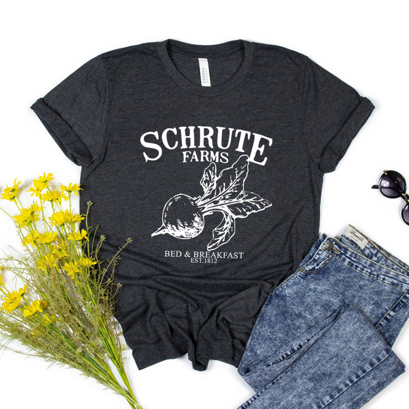 Schrute Farms Majica Schrute Farms Bed and Breakfast T-shirt Funny Dwight Tee Dwight Office Top