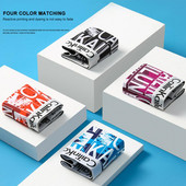 4 buc Boxeri bărbați din bumbac Chiloți cu litere Pantaloni scurți elastici pentru bărbați Lenjerie intimă pentru băieți Lenjerie respirabilă Bărbați Boxer confortabil