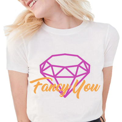 Tricou coreean de două ori Tricou imprimat pentru femei Harajuku Tricou negru Ulzzang pentru femei Tricou Kawaii anii 90 Kpop Tricou Streetwear Top