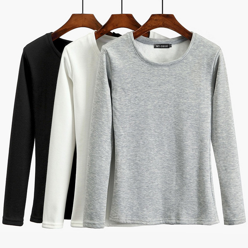 2022 m. žiemos plius aksominiai marškinėliai ilgomis rankovėmis Moteriški šilti stori marškinėliai Vintage Streetwear Camiseta Feminina ploni moteriški marškinėliai