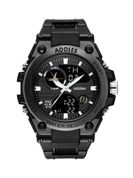 Ceas mecanic pentru bărbați - cu curea din cauciuc