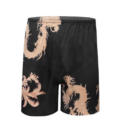 Seksualus meilės širdelės raštas Minkštos boksinės apatinės kelnės Vyriški apatiniai Kasdieniai šortai Paplūdimio dėvėjimas Lengvos laisvos poilsio trumpos kelnės