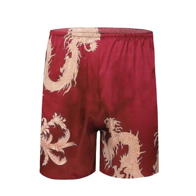 Seksualus meilės širdelės raštas Minkštos boksinės apatinės kelnės Vyriški apatiniai Kasdieniai šortai Paplūdimio dėvėjimas Lengvos laisvos poilsio trumpos kelnės