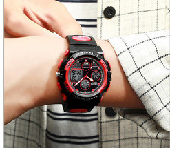 Férfi vízálló elektronikus óra