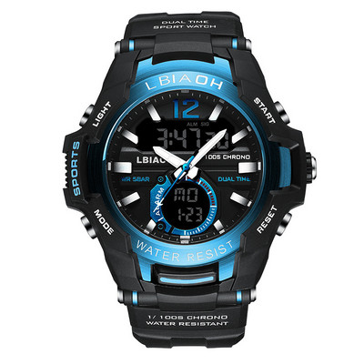 Ceas barbatesc cu curea de cauciuc