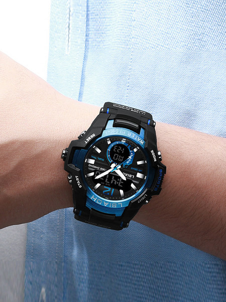 Ceas barbatesc cu curea de cauciuc