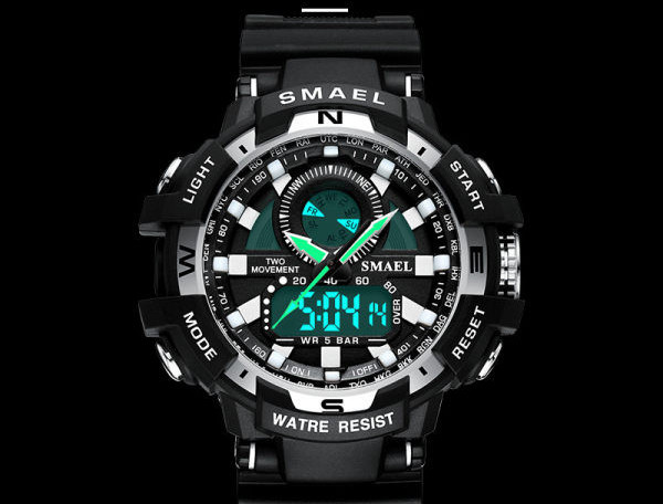 Ceas sport pentru bărbați cu curea din cauciuc