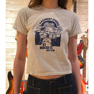 Vintage Classic Band póló Női Nyári Leveles Grafikus Rövid ujjú Puha Pamut pólók Női Retró utcai ruházat Crop Top 2022