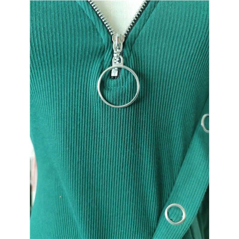 Szexi hosszú póló női blusák alkalmi női felsők póló divat csavaros póló Női ruhák Harajuku póló Camisas Mujer