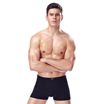 6XL 5XL 4XL Modal Boxer Ανδρικά Εσώρουχα Ανδρικά Σορτς Μπόξερ Μαύρα Sexy Homme σώβρακα Φτηνά εσώρουχα Modal Underwaist