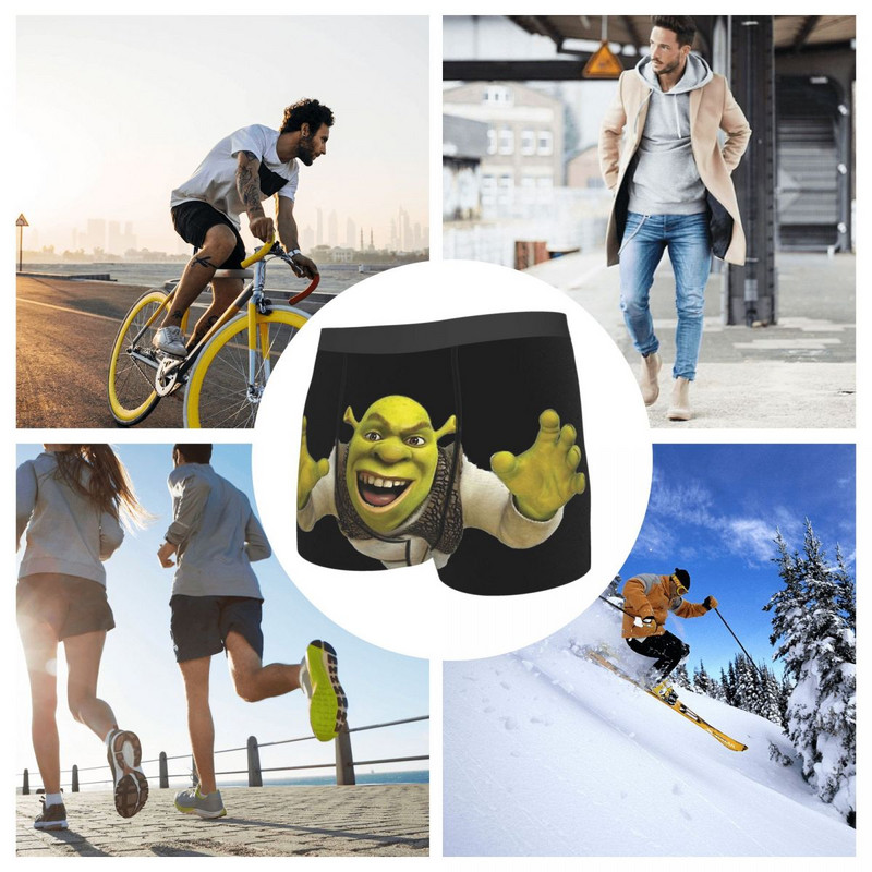 Smiješni Shrek Komedija Gaćice Pamučne gaćice Muško donje rublje Seksi kratke bokserice