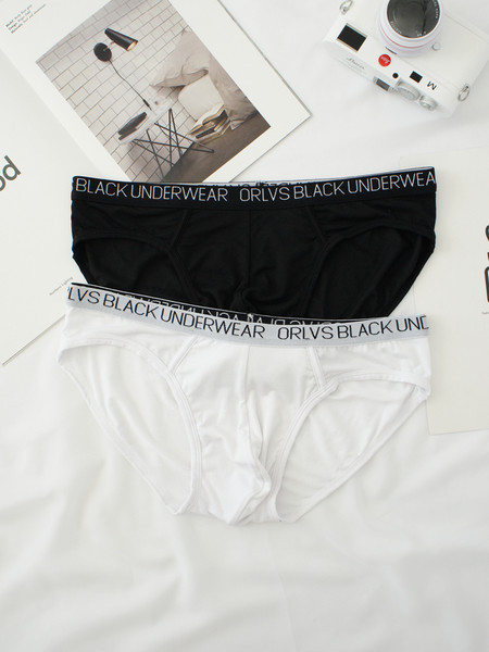 Model nou de slip pentru bărbați cu inscripție - două piese