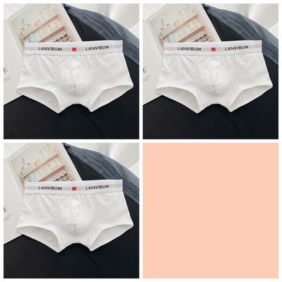 Boxer pentru bărbați cu inscripție 3 piese într-un set