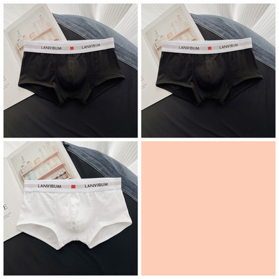 Boxer pentru bărbați cu inscripție 3 piese într-un set