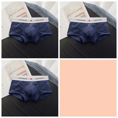 Boxer pentru bărbați cu inscripție 3 piese într-un set