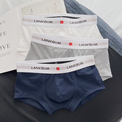 Boxer pentru bărbați cu inscripție 3 piese într-un set