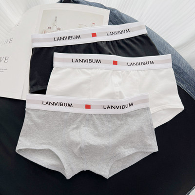 Boxer pentru bărbați cu inscripție 3 piese într-un set