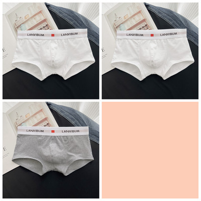 Boxer pentru bărbați cu inscripție 3 piese într-un set