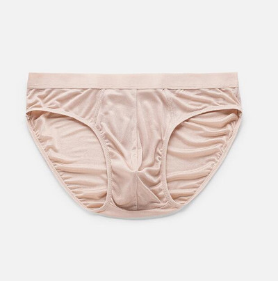 Slip pentru bărbați, 100% mătase reală, tip subțire, chiloți Lenjerie Lenjerie plus mărime ML XL 2XL 3XL 1067