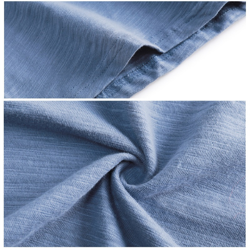 Tricouri cu mânecă scurtă din bumbac bambus pentru femei cu decolteu în V 2022, lejer, casual, de marcă, tricou pentru femei, vară, primăvară, topuri perfecte