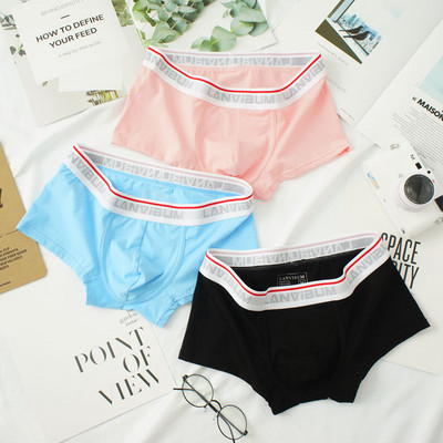 Slip boxer barbati model nou cu talie joasa 3 piese intr-un set