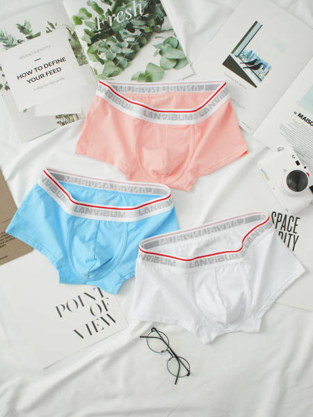 Slip boxer barbati model nou cu talie joasa 3 piese intr-un set