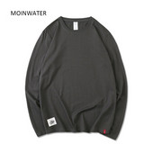 Tricouri cu mânecă lungă din bumbac pentru femei MOINWATER Tricouri casual pentru femei de toamnă de primăvară Topuri MLT2135