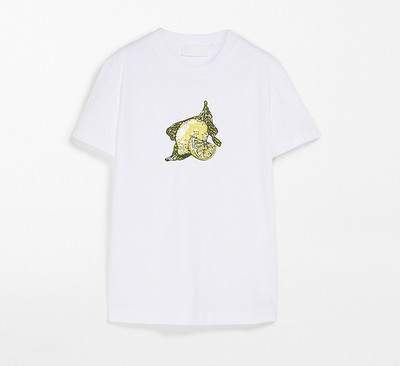 Alfabet Camel Bronzing Print Femei Tricouri din bumbac Lejer cu gâtul O cu mânecă scurtă Tricou pentru femei casual, vara 2022 nou