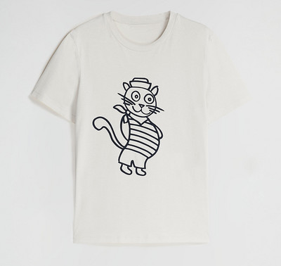 Alfabet Camel Bronzing Print Femei Tricouri din bumbac Lejer cu gâtul O cu mânecă scurtă Tricou pentru femei casual, vara 2022 nou