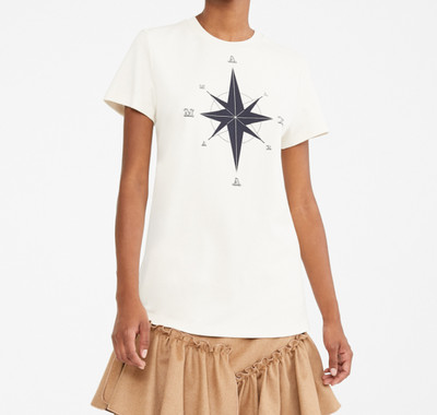 Alfabet Camel Bronzing Print Femei Tricouri din bumbac Lejer cu gâtul O cu mânecă scurtă Tricou pentru femei casual, vara 2022 nou